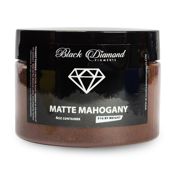 Matte Mahogany - Professional grade mica powder pigment - The Epoxy Resin Store Embossing Powder #