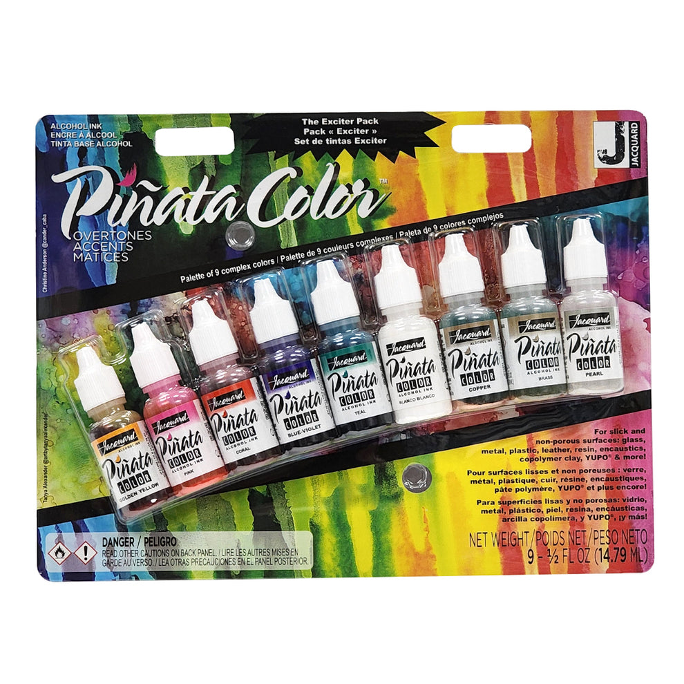 Pinata Colored Ink Exciter Pack - Overtones Pack Alcohol Dye The Epoxy ...