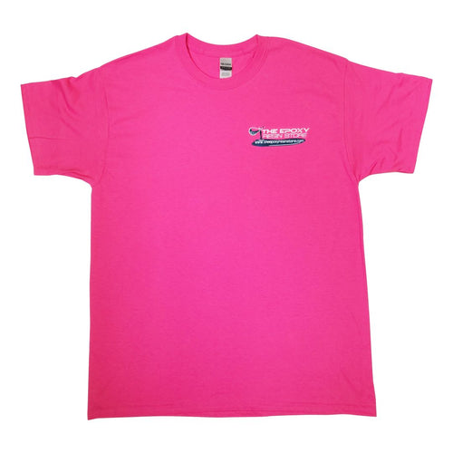 Epoxy Resin - Short Sleeve Shirt - Pink - The Epoxy Resin Store  #