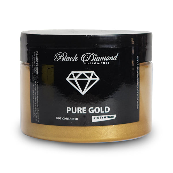 Pure Gold - Professional grade mica powder pigment - The Epoxy Resin Store Embossing Powder #