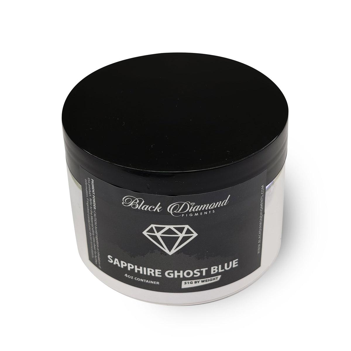 Sapphire Ghost Blue - Professional grade mica powder pigment - The Epoxy Resin Store Embossing Powder #
