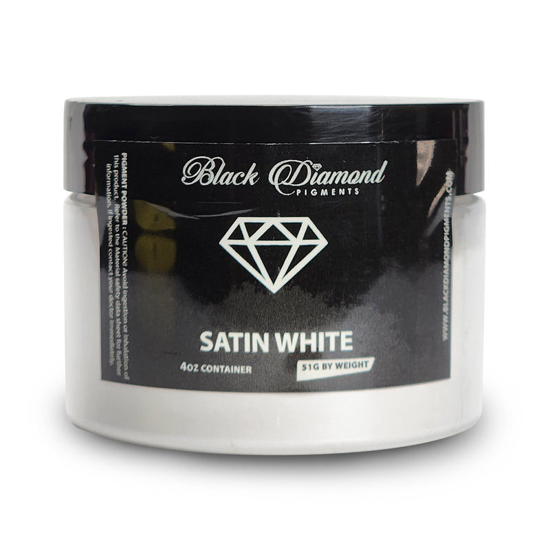 Satin White - Professional grade mica powder pigment