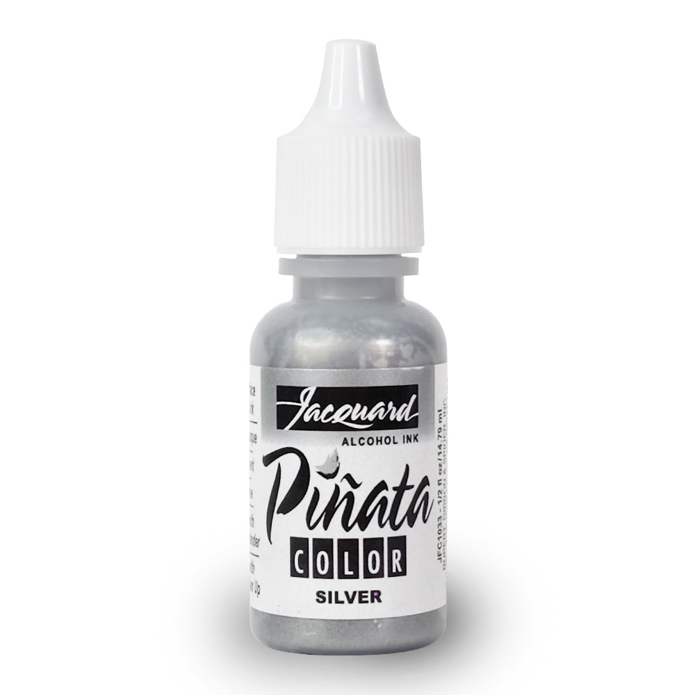 Jaquard Pinata Alcohol Ink Silver - The Epoxy Resin Store Art Ink #