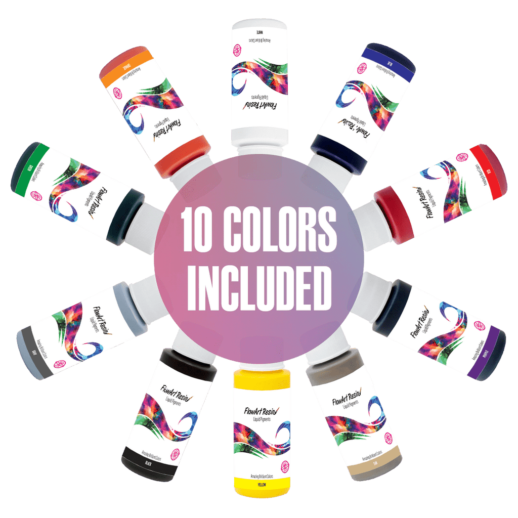 Epoxy Resin Crystal Clear 2 Part Kit for Super Gloss Finish General