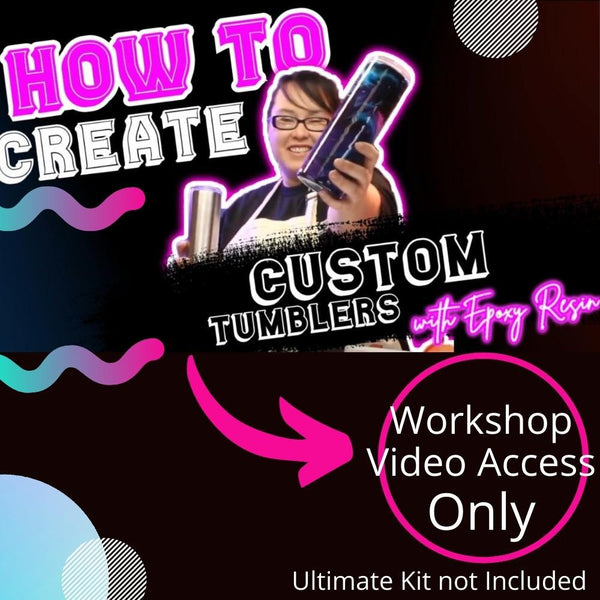 Galaxy Tumbler Workshop - The Epoxy Resin Store  #