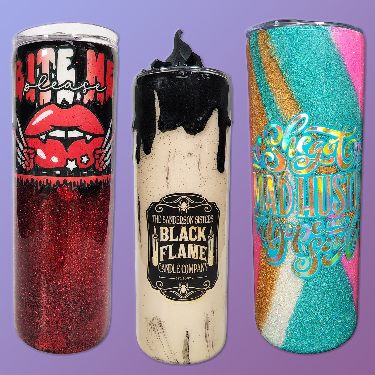 Tumblers Lightning Cure Coating Epoxy Resin Kit Clear High Gloss UV