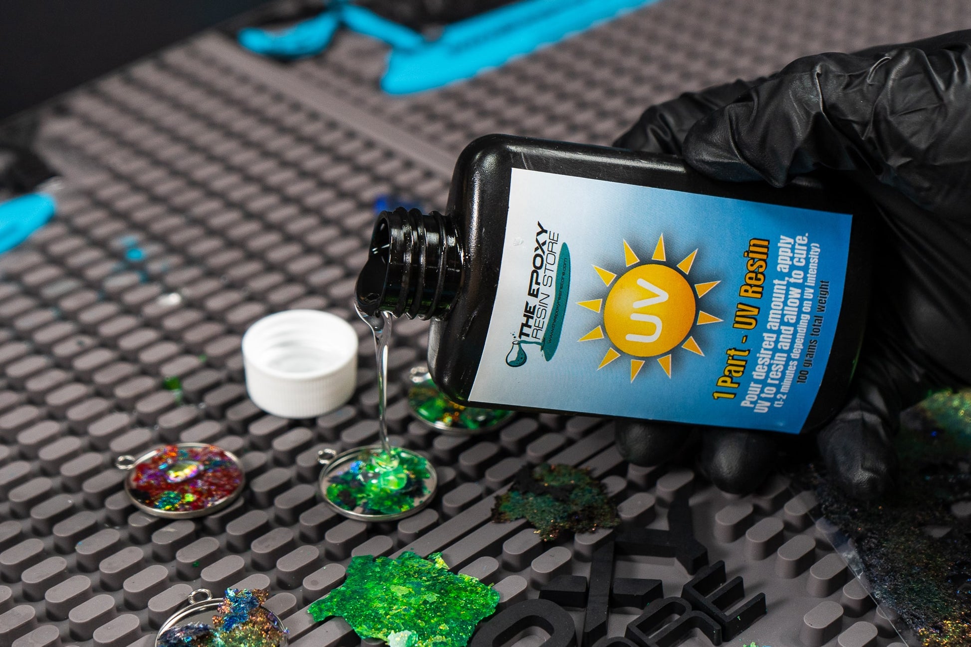 UV Light Epoxy Resin - 1 Part System - Industrial Grade - The Epoxy Resin Store uv resin #