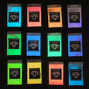 Glow Variety Pack (12 colors) - Professional grade glow powder pigment