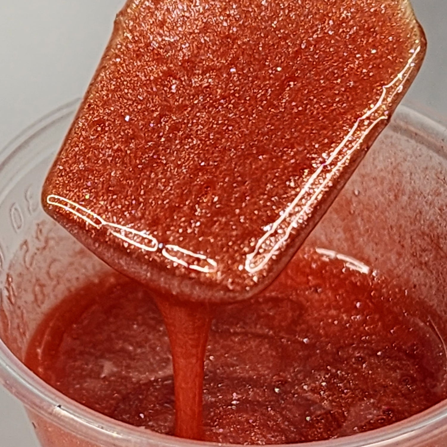 Vivid Diamond Orange - Professional grade mica powder pigment - The Epoxy Resin Store Embossing Powder #