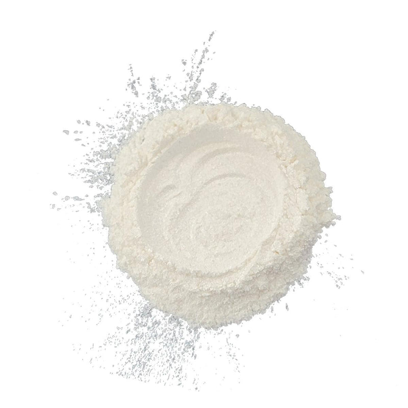 White Sands, White Mica Powder, Mica Powder, 5 Gram Container 