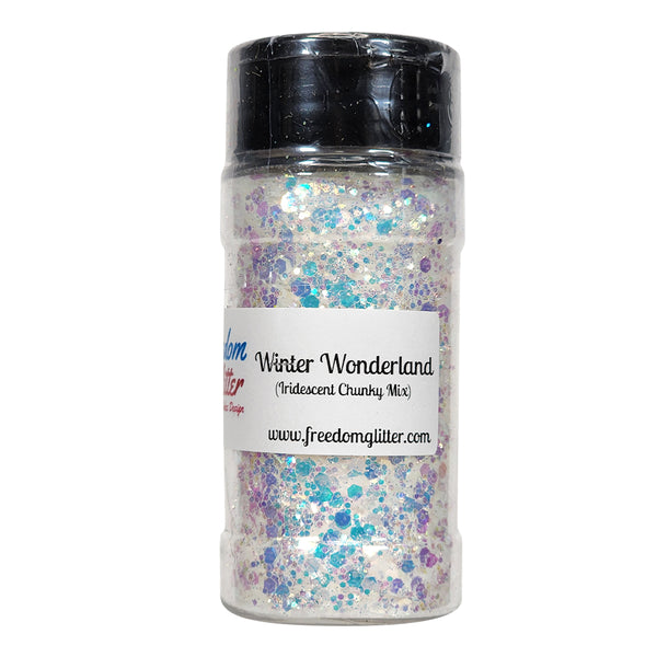 Winter Wonderland - Professional Grade Iridescent Chunky Mix Glitter - The Epoxy Resin Store  #