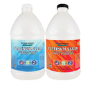 Platinum Clear Epoxy Resin 1 Gallon Kit Bundled with 10 Liquid Pigments