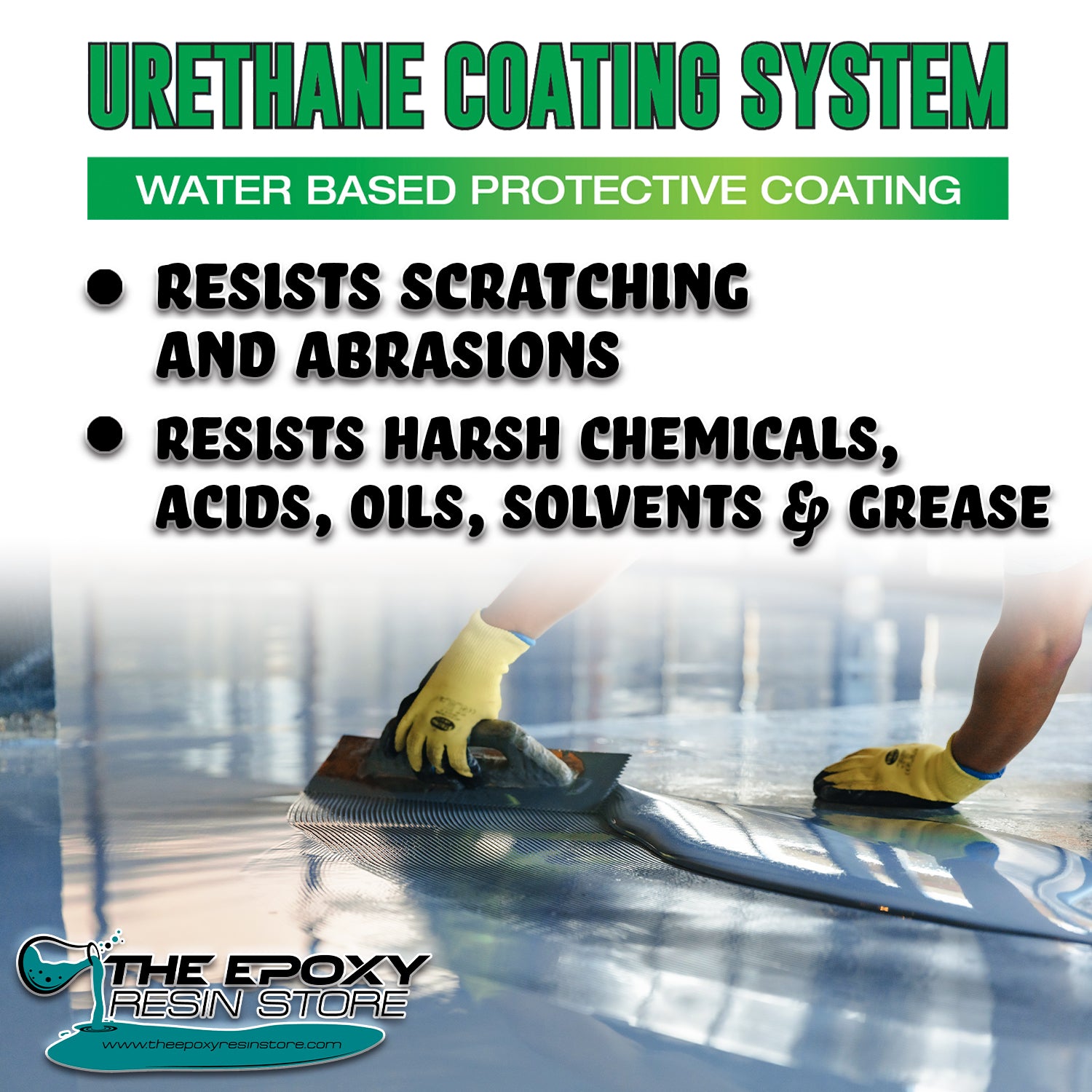 Water based One Component Urethane - No mixing required - The Epoxy Resin Store  #