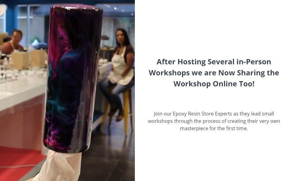 Galaxy Tumbler Workshop - The Epoxy Resin Store  #